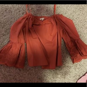Off the shoulder top